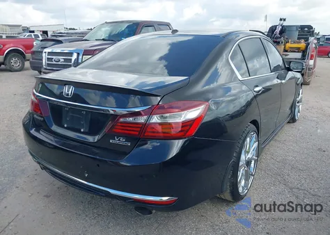 2016 Honda Accord Touring from USA, damaged, VIN 1HGCR3F9XGA034317